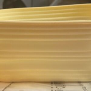 Beige and Yellow Silicone Bread Bowl